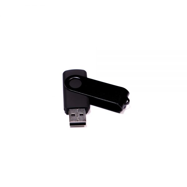 USB Twister noir personnalisé