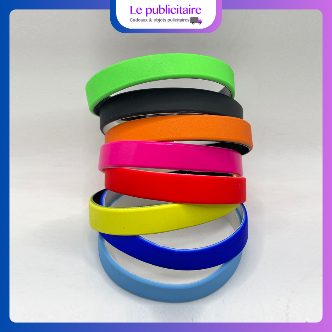 Bracelet silicone personnalisé Maroc