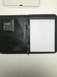Porte-document/ conférencier personnalisé Maroc